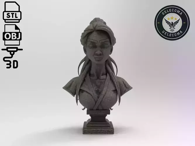 Katara Cartoon 3D Print Model