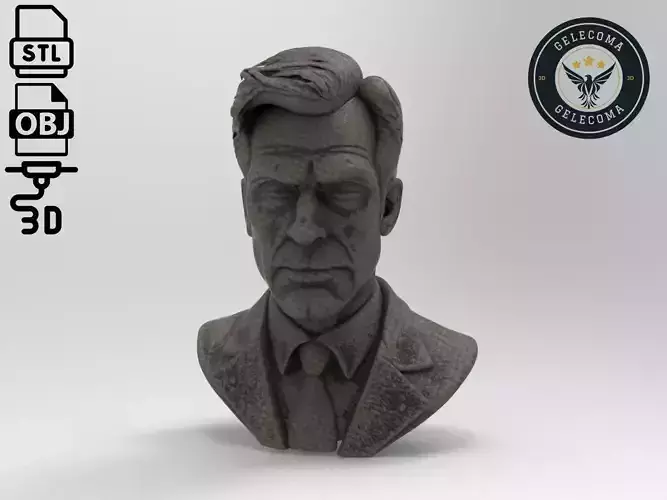 Dexter Cartoon 3D Print Model