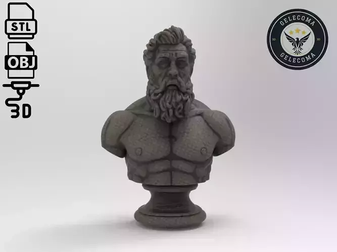 Poseidon 3D Print Model