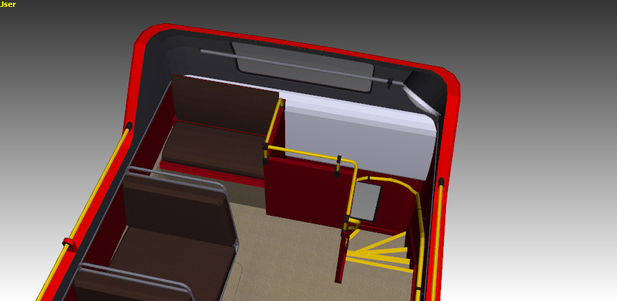 AEC Routemaster Opentop 3D model_7