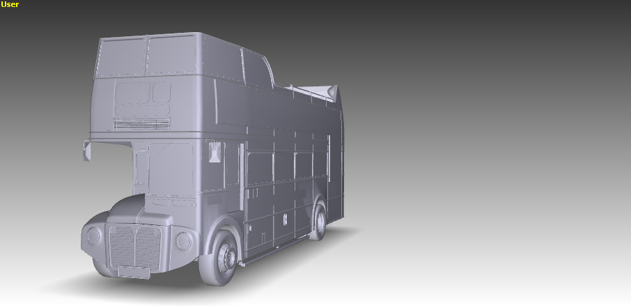 AEC Routemaster Opentop 3D model_10