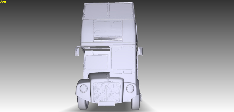 AEC Routemaster Opentop 3D model_13