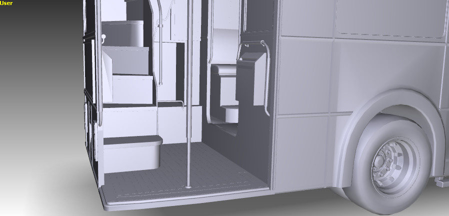 AEC Routemaster Opentop 3D model_12
