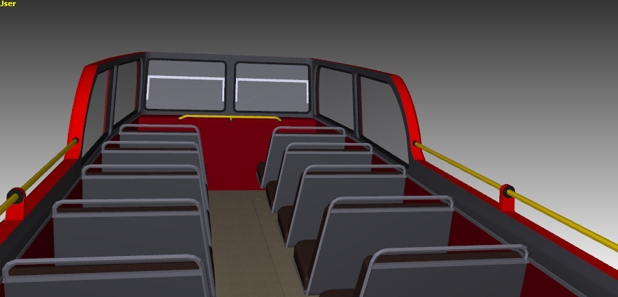 AEC Routemaster Opentop 3D model_8