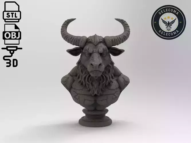 Minotaur 3D Print Model