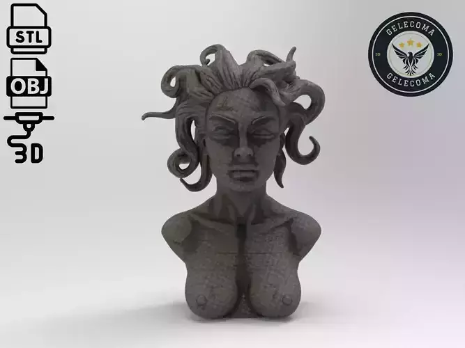 Medusa 3D Print Model