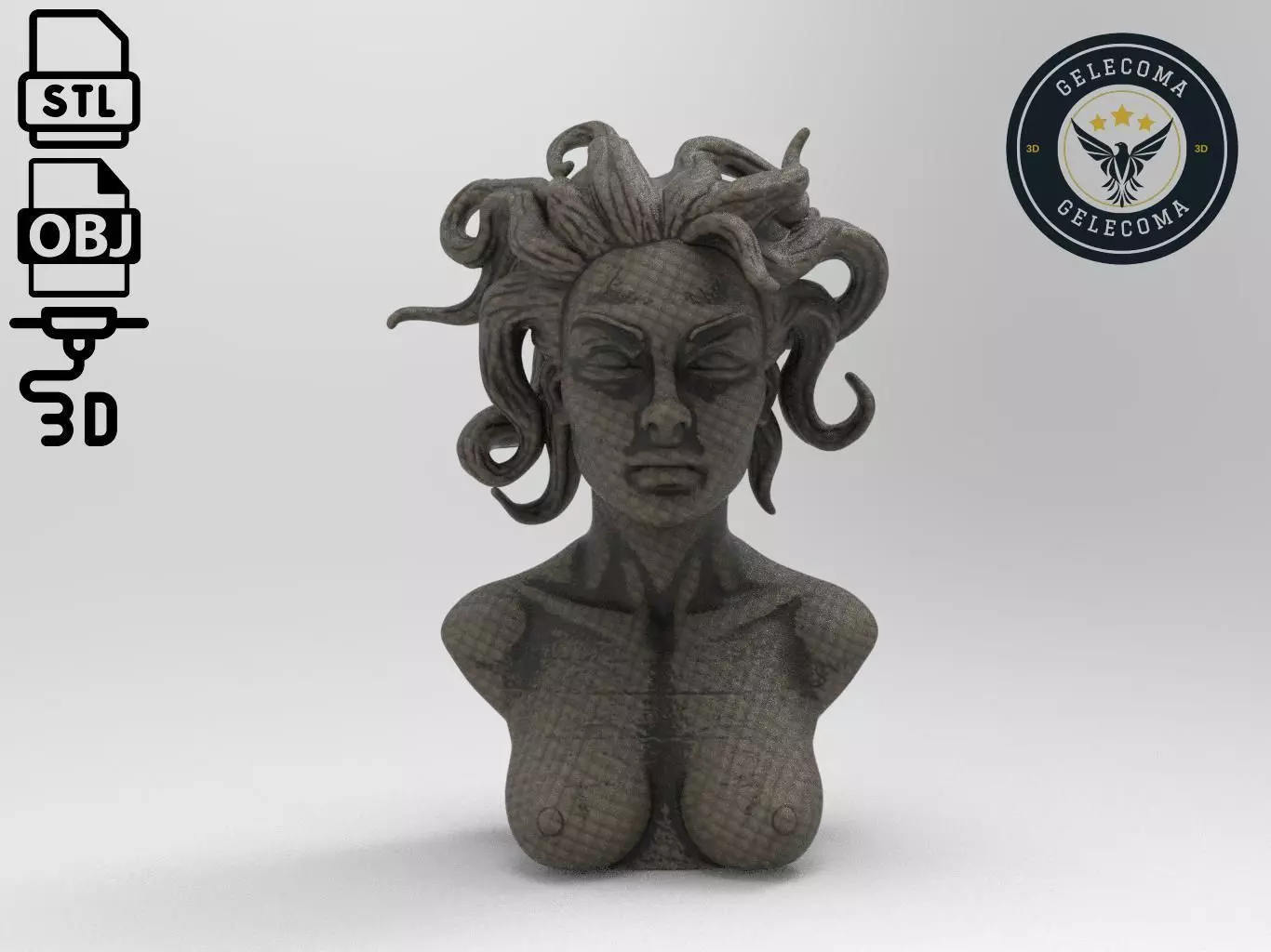 Medusa 3D Print Model 3D print model_0