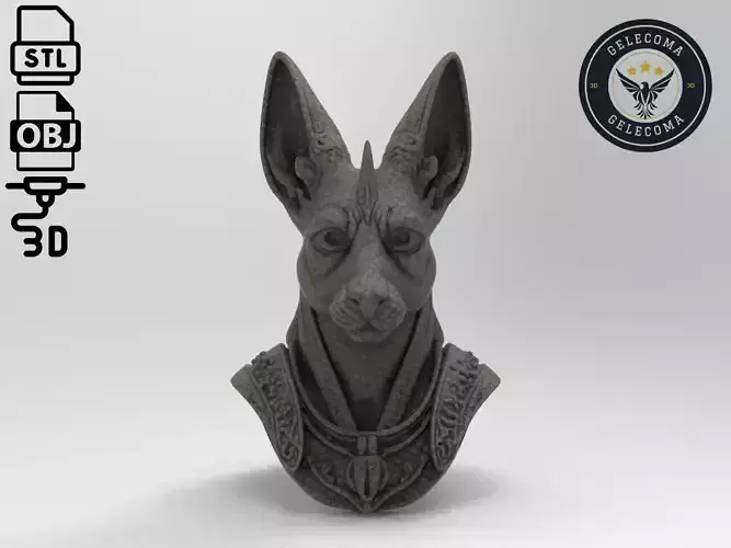 egypt cat 3D Print Model