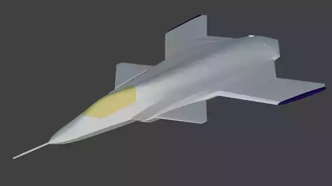  X-36  later Boeing 3D print model