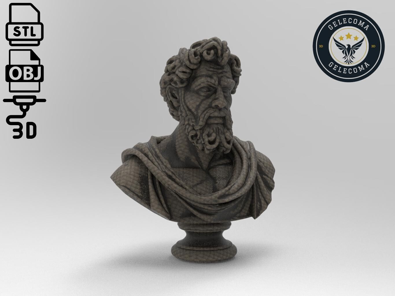 Dionysus 3D Print Model 3D print model_2