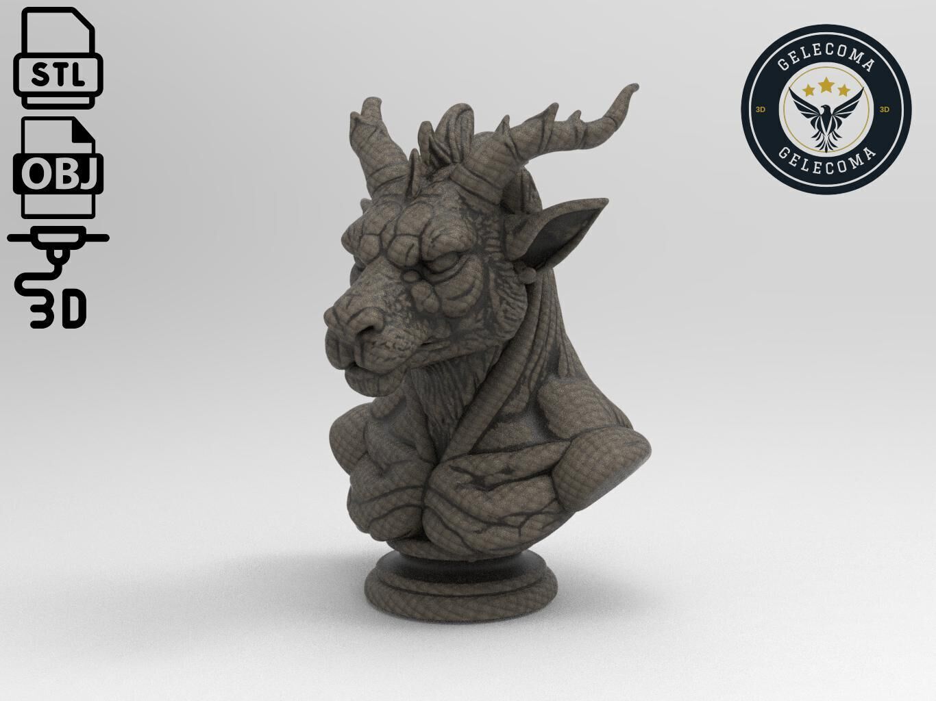 Chimera 3D Print Model 3D print model_1