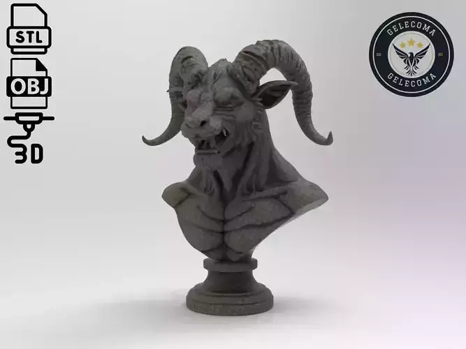 Cerberus 3D Print Model
