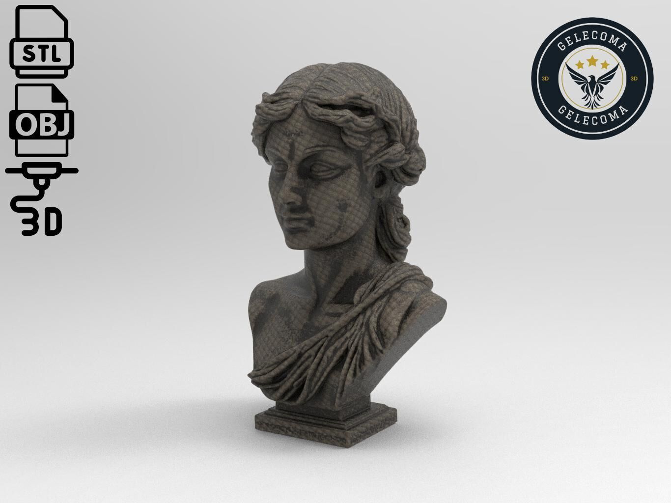Athena 3D Print Model 3D print model_1