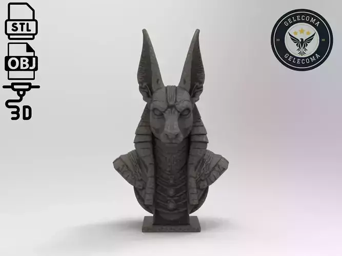 Anubis 3D Print Model