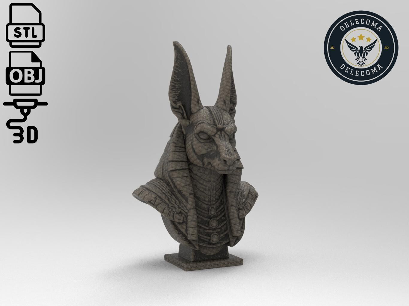 Anubis 3D Print Model 3D print model_2