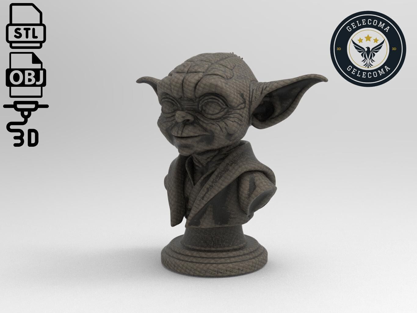 Yoda 3D Print Model 3D print model_1