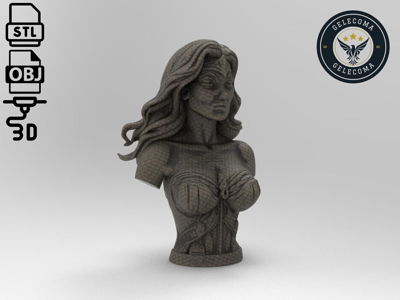 Wonder Woman 3D Print Model 3D print model_2