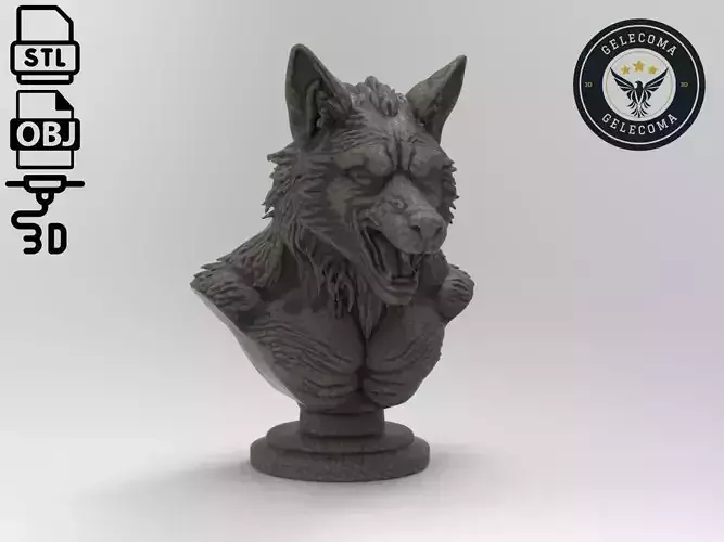 Werewolf 3D Print Model