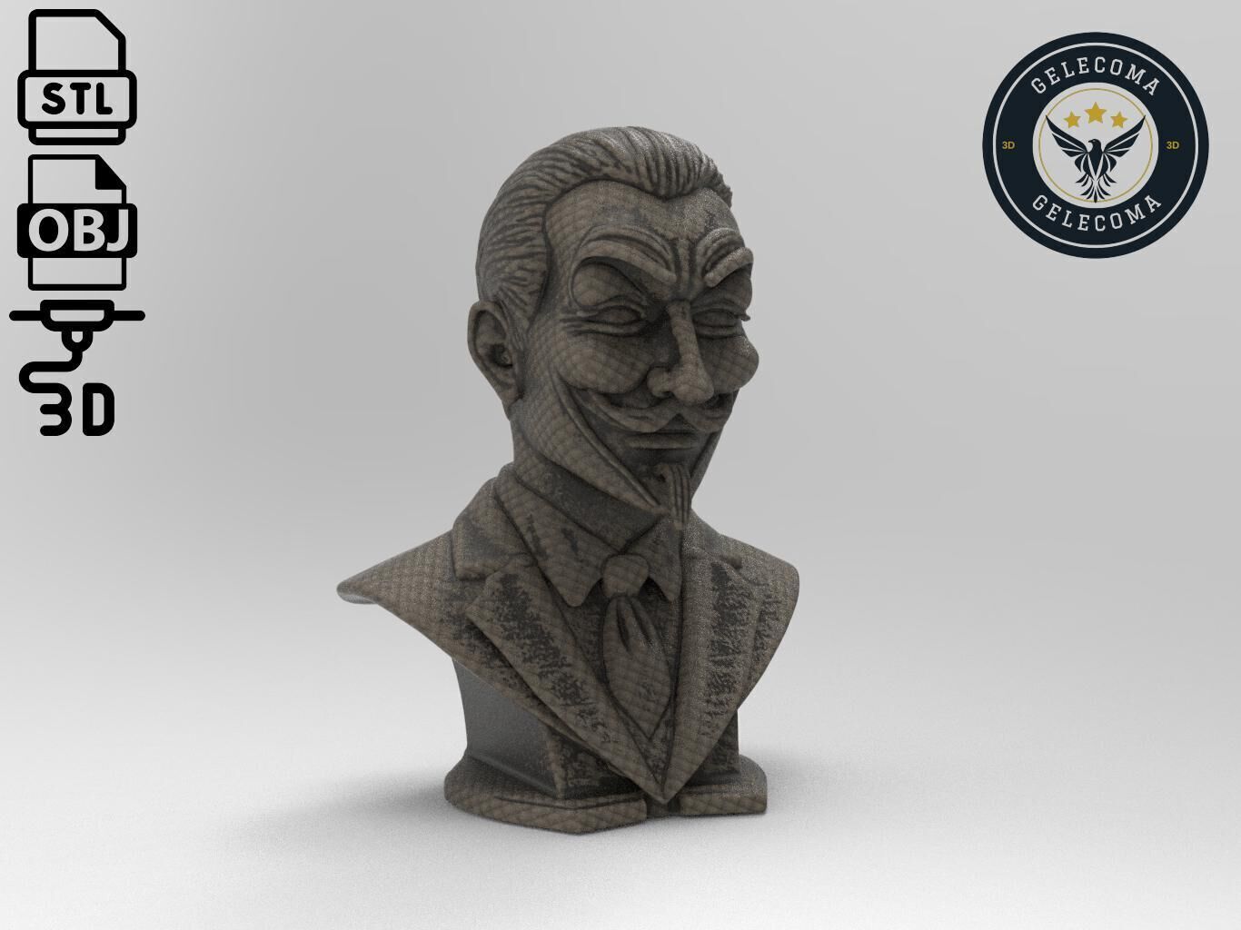 V for Vendetta 3D Print Model 3D print model_2
