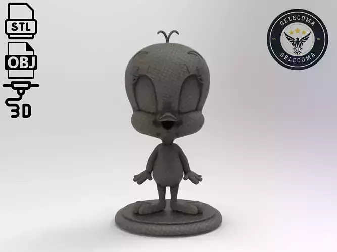 Tweety Bird 3D Print Model