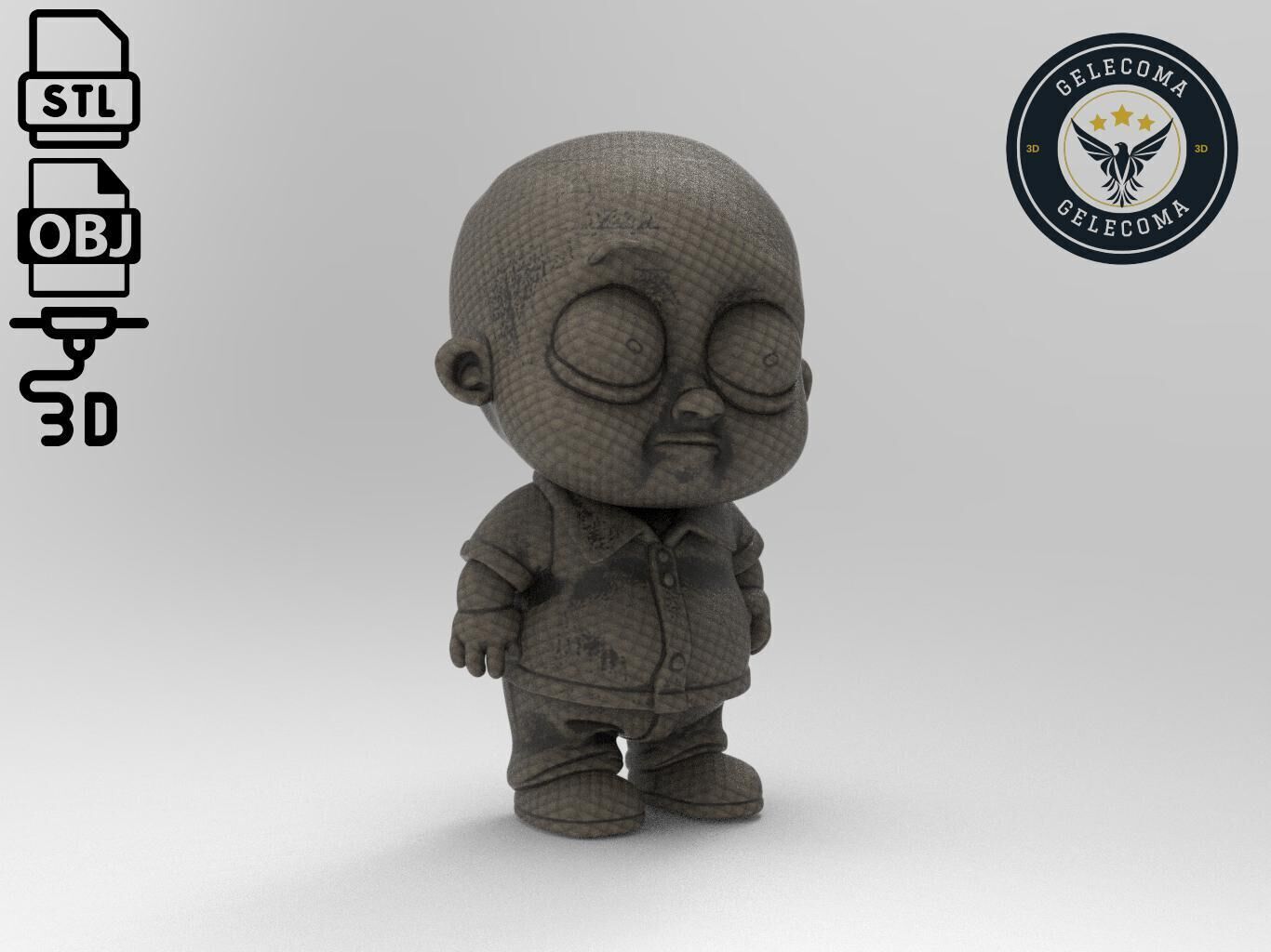 Stewie Griffin 3D Print Model 3D print model_2