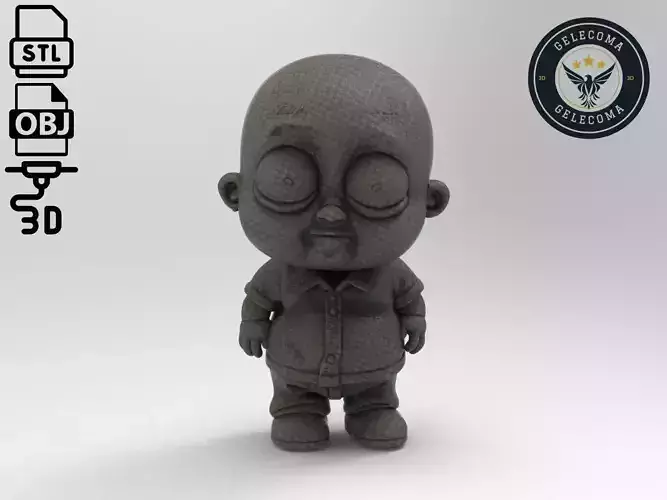 Stewie Griffin 3D Print Model