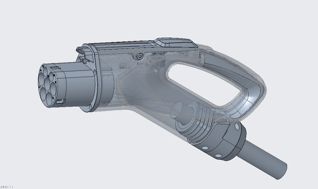 GB EV CHARGING PLUG 3D print model_3