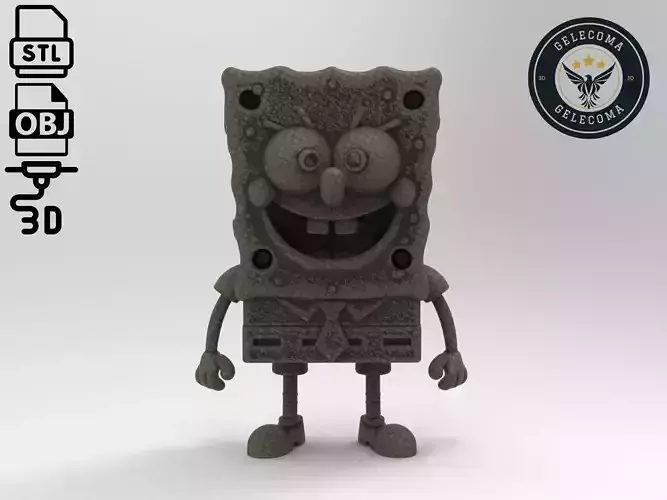SpongeBob SquarePants 3D Print Model