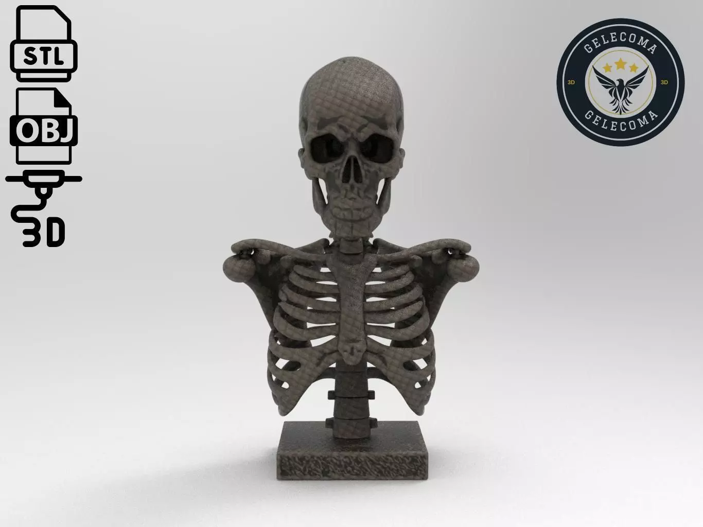 Skeleton 3D Print Model 3D print model_0
