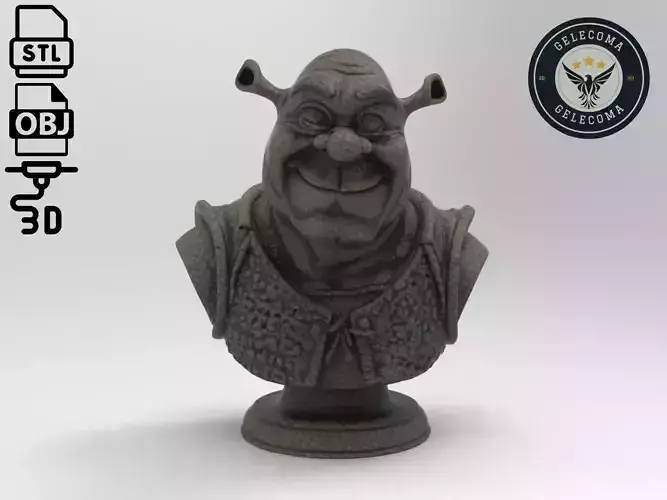 Shrek 3D Print Model