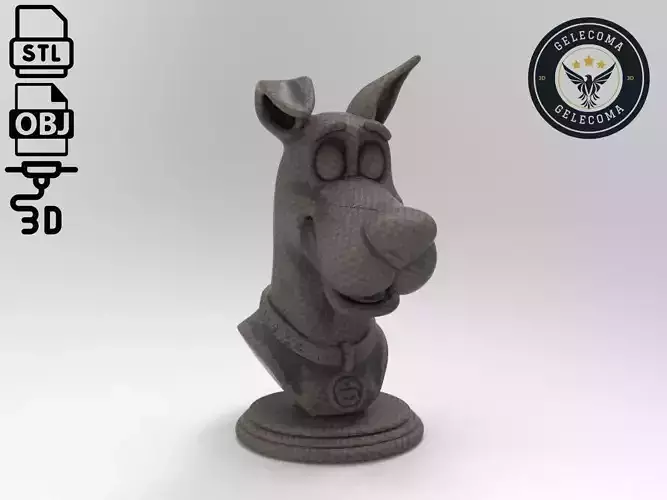 Scooby Doo 3D Print Model 3D print model