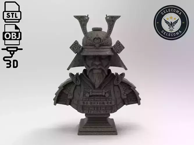 Samurai 3D Print Model