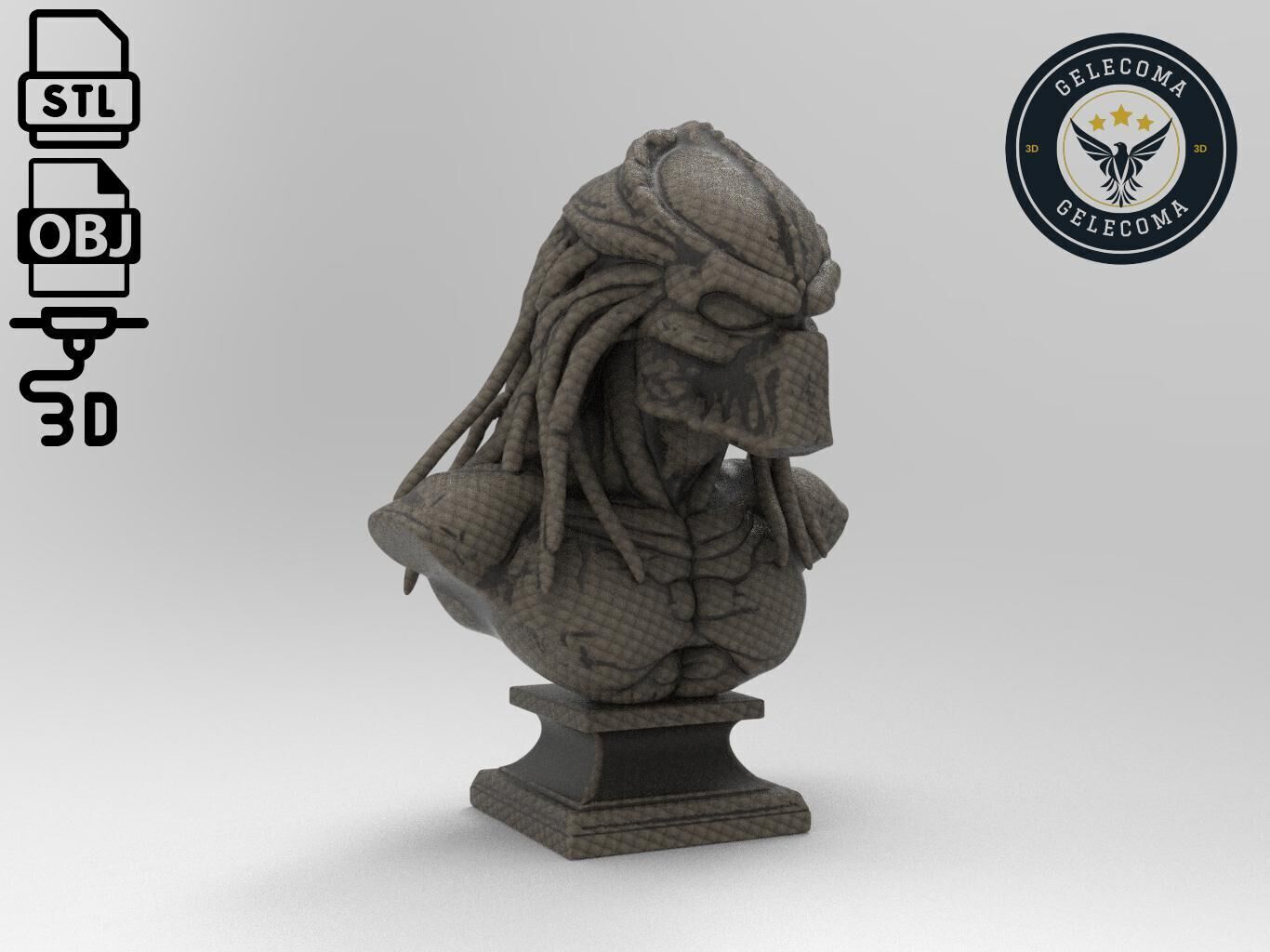 predator 3D Print Model 3D print model_2