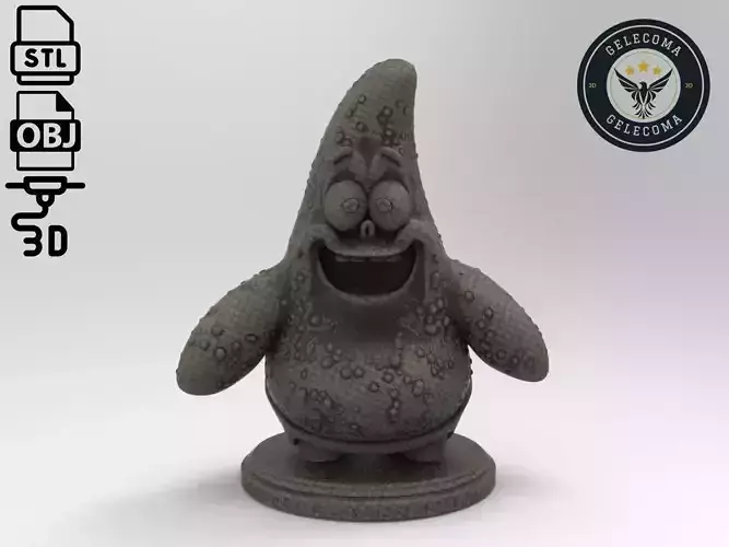 Patrick Star 3D Print Model