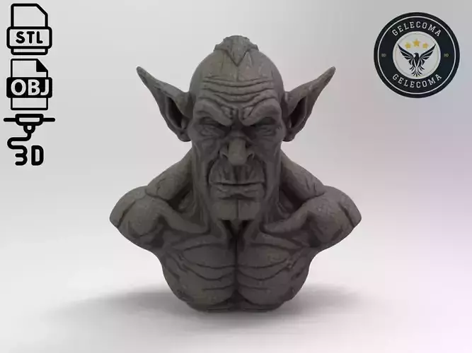 Orc 3D Print Model