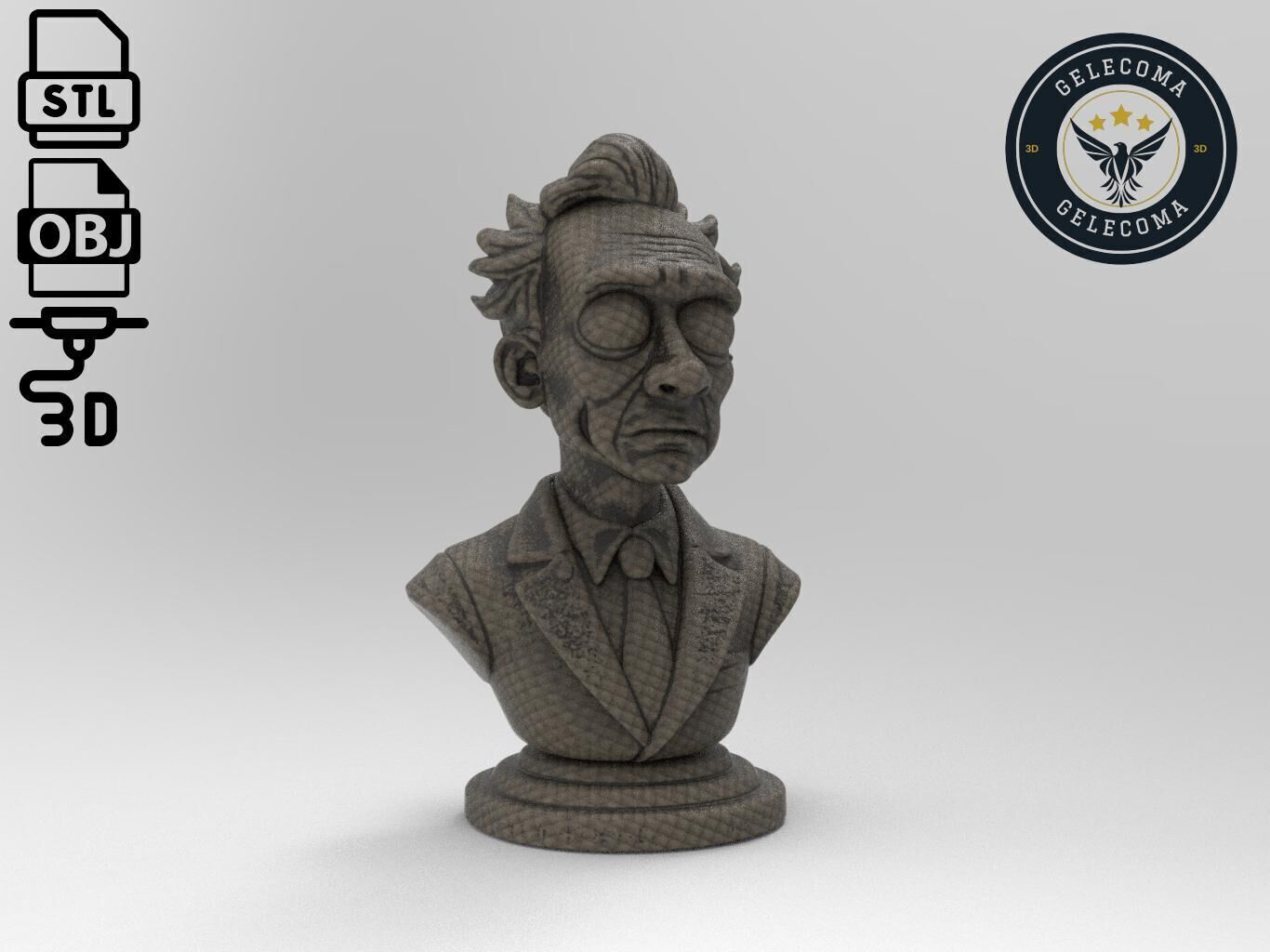 Morty Smith 3D Print Model 3D print model_2