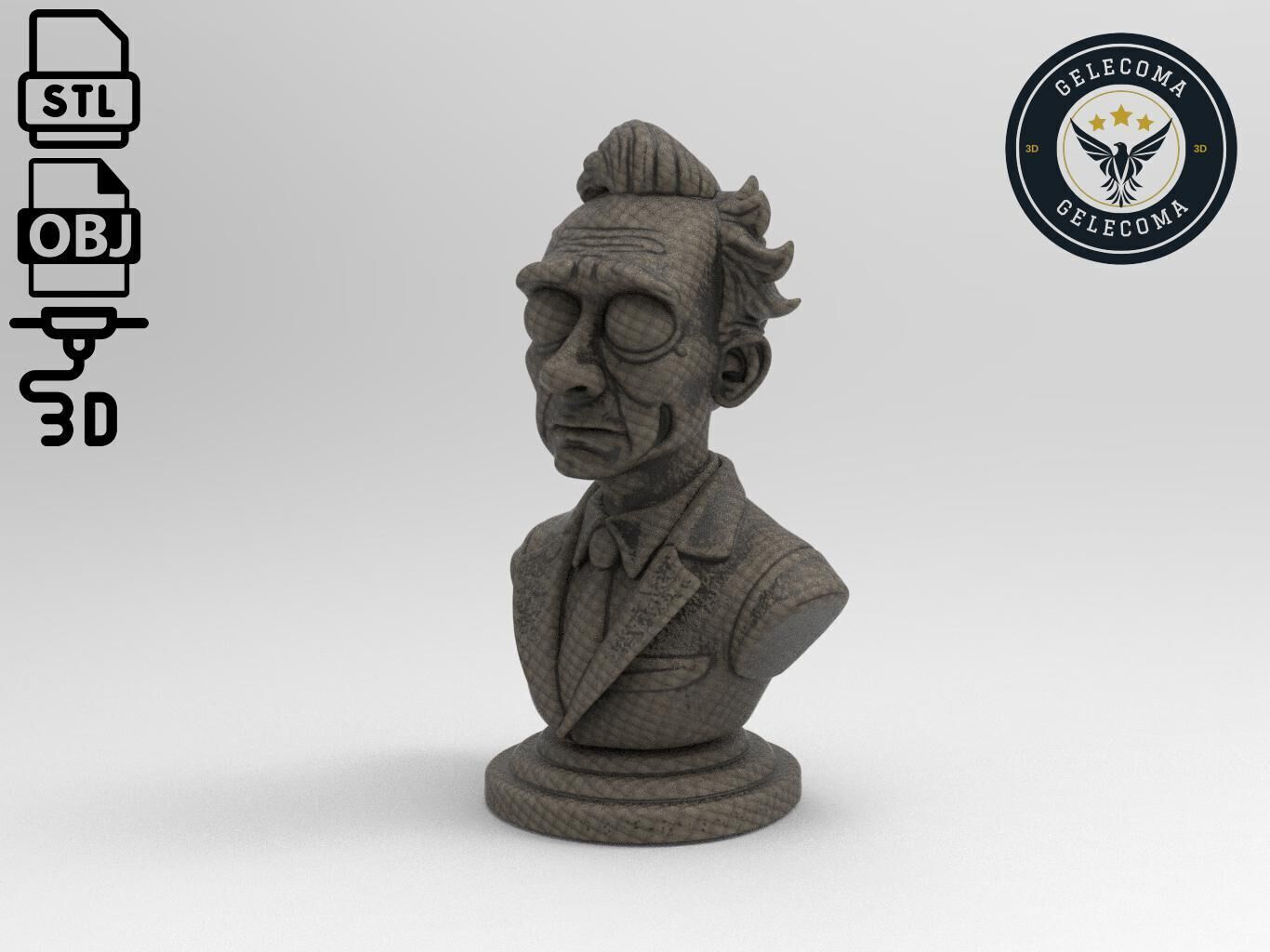 Morty Smith 3D Print Model 3D print model_1
