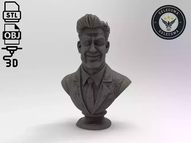 Johnny Bravo 3D Print Model