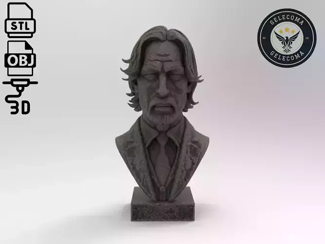 John Wick 3D Print Model