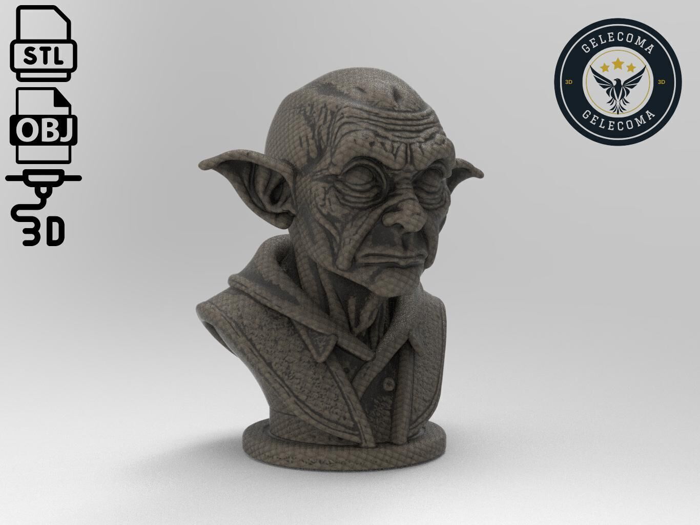 goblin monster 3D Print Model 3D print model_2