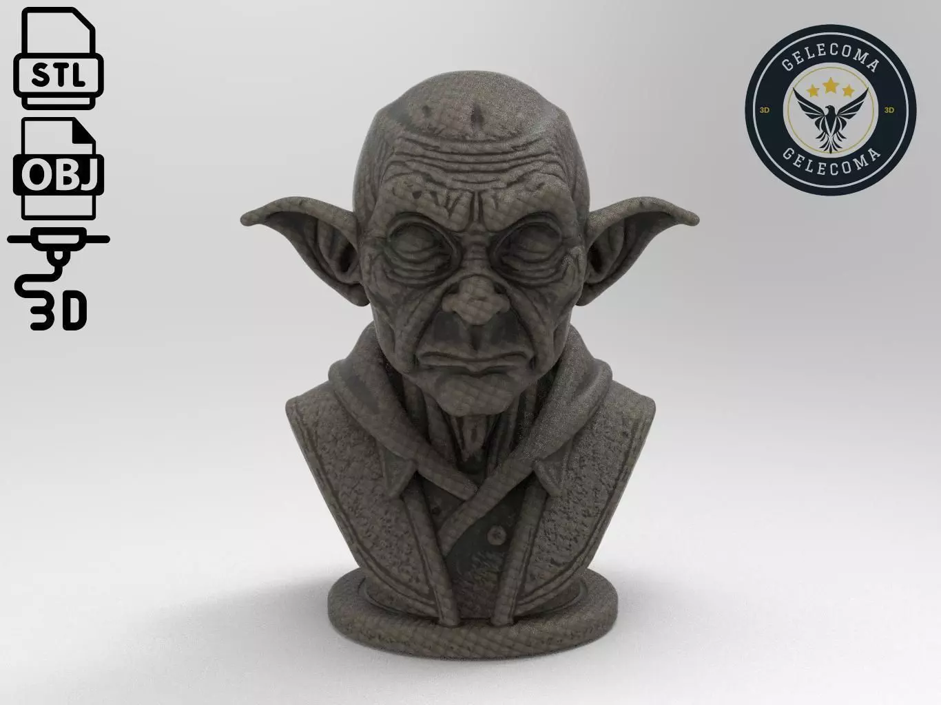 goblin monster 3D Print Model 3D print model_0