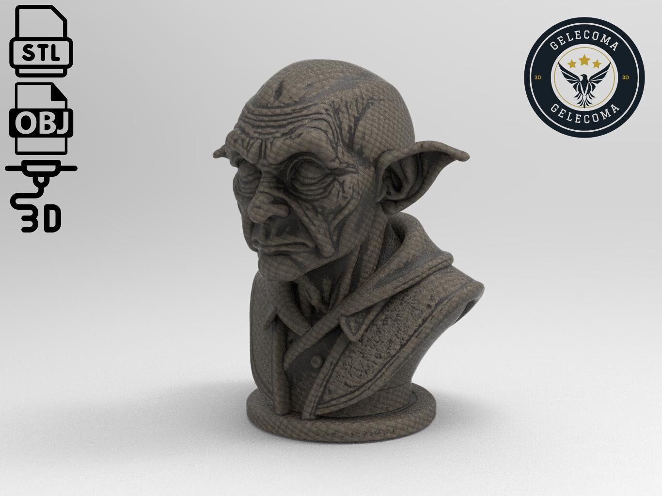 goblin monster 3D Print Model 3D print model_1