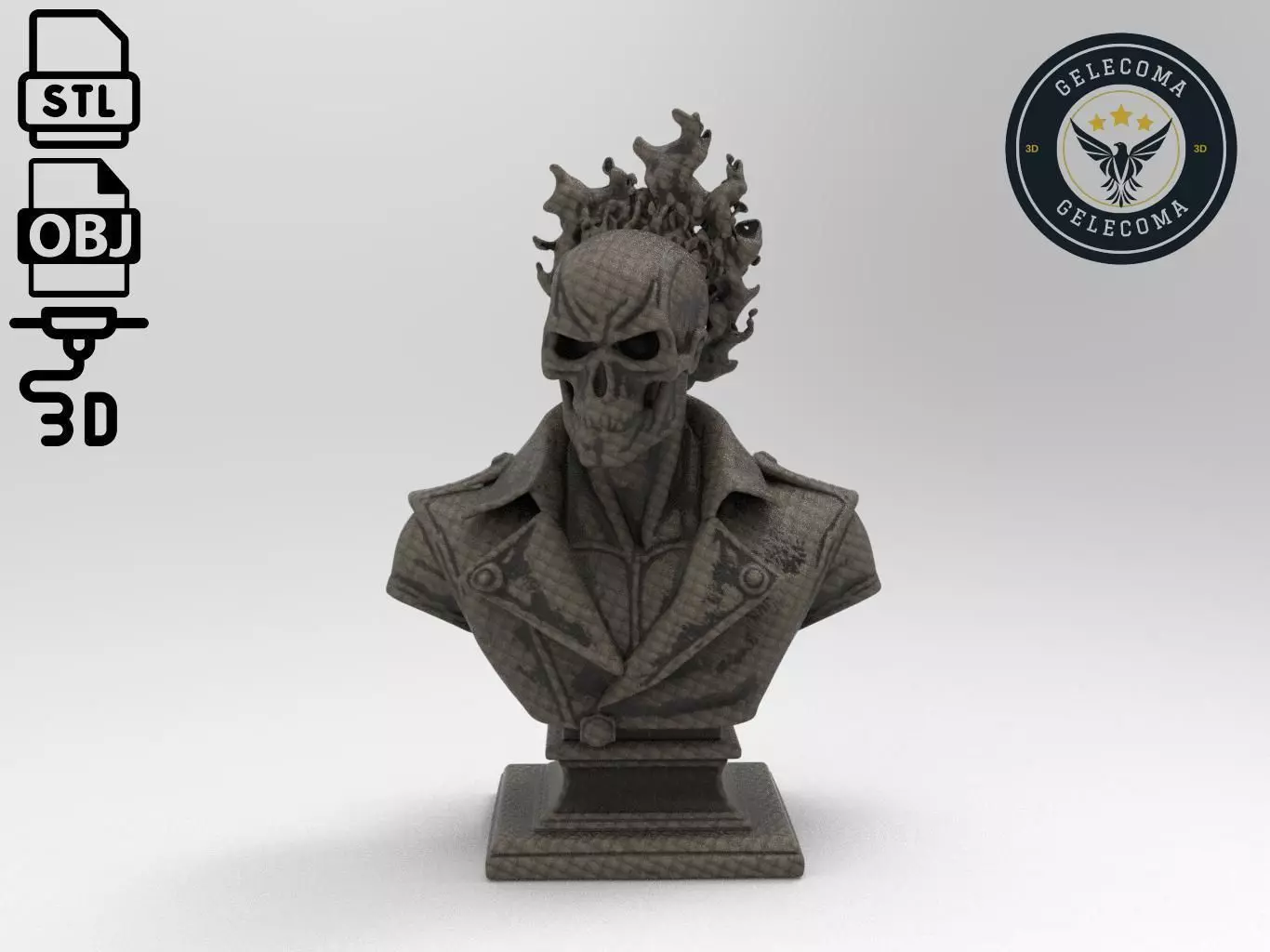 Ghost Rider 3D Print Model 3D print model_0