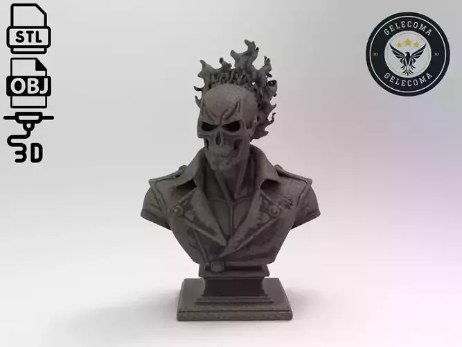 Ghost Rider 3D Print Model