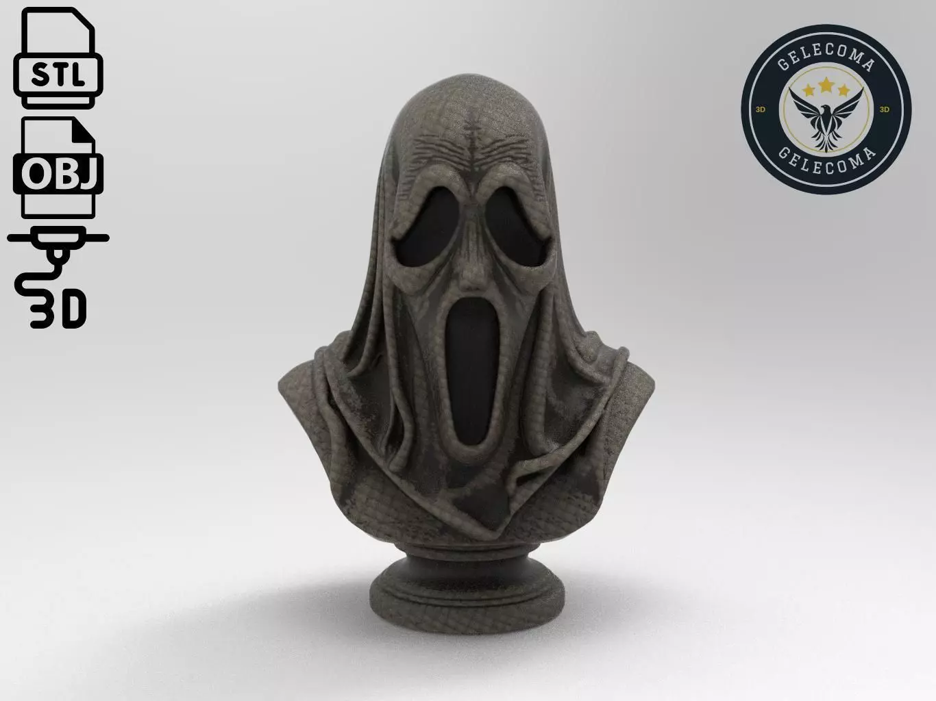 Ghost 3D Print Model 3D print model_0