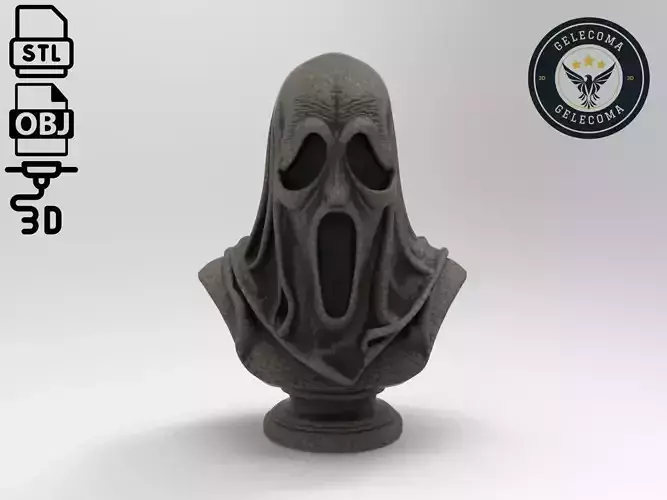 Ghost 3D Print Model