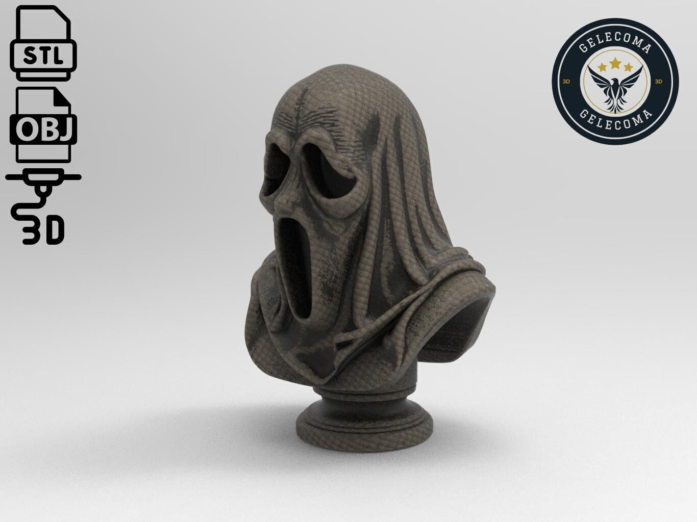 Ghost 3D Print Model 3D print model_1