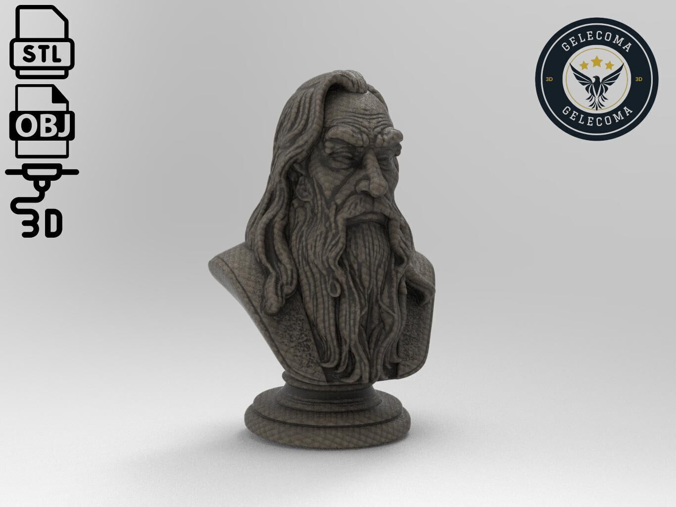Gandalf 3D Print Model 3D print model_2