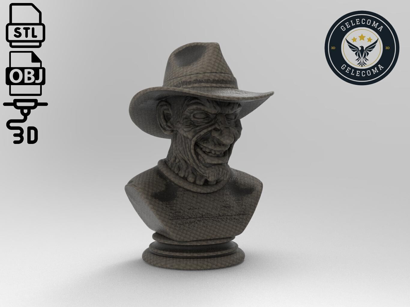 Freddy Krueger 3D Print Model 3D print model_2