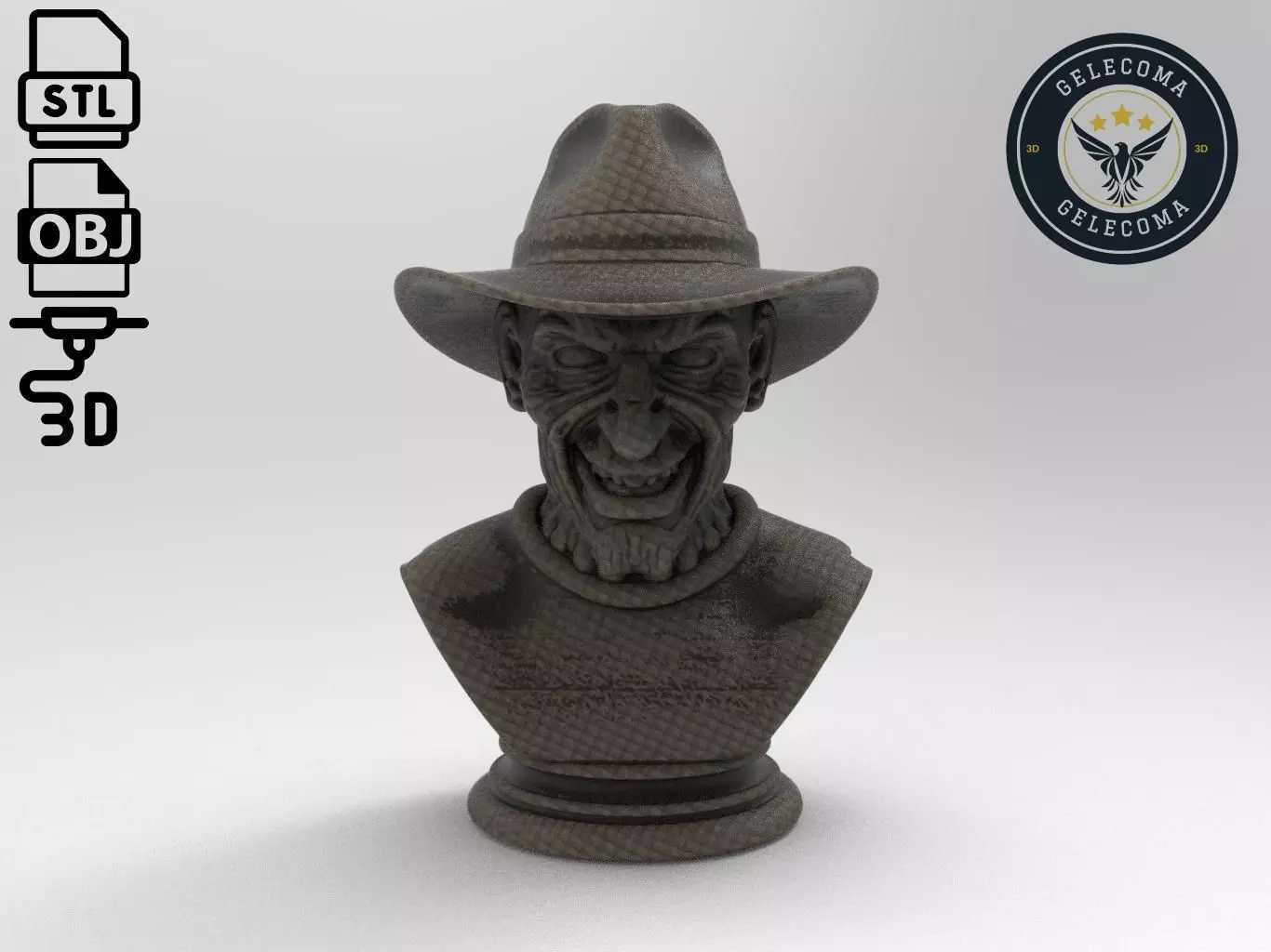Freddy Krueger 3D Print Model 3D print model_0